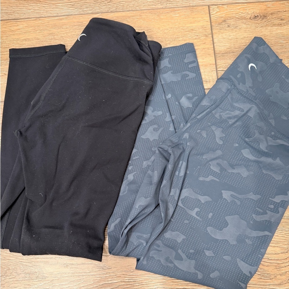 ZYIA Charcoal Camouflage Leggings 0032